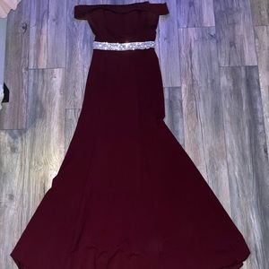 Burgundy Dress!